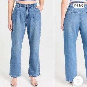 ROLLA'S Classic Blue Wide Leg Jeans